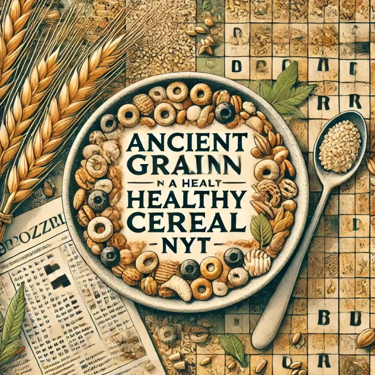 ancient grain in a healthy cereal nyt (1)
